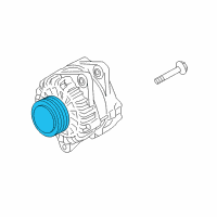 OEM 2009 Kia Borrego Pulley-Generator Diagram - 373213C000
