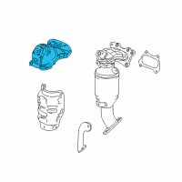 OEM 2017 Acura ILX Cover, Chamber Diagram - 18120-5A2-A00