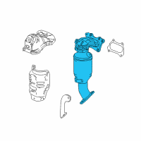 OEM Acura TLX CONVERTER, PRIMARY Diagram - 18190-5A3-L00