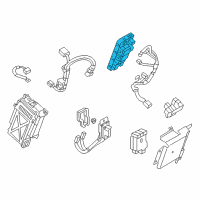 OEM 2015 Infiniti Q50 Box Assy-Junction, No2 Diagram - 294A1-4GA0B