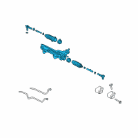 OEM Lincoln Navigator Gear Assembly Diagram - 6L7Z-3504-AARM