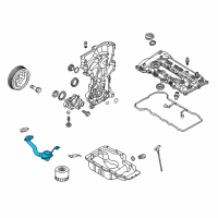 OEM 2016 Hyundai Elantra GT Screen Assembly-Oil Diagram - 26250-2E021