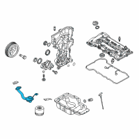 OEM 2017 Hyundai Sonata Screen Assembly-Oil Diagram - 26250-2E021