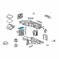 OEM 1999 Chevrolet Silverado 2500 A/C System Seal Kit Diagram - 52473319