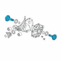 OEM 2017 Chevrolet Camaro Shaft Diagram - 84080684