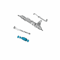 OEM BMW 330i Repair Kit Bellows Diagram - 32-13-6-752-478