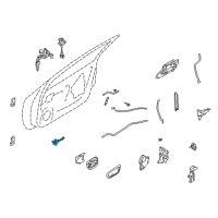 OEM Nissan Maxima Link Door STOPPER Diagram - 80430-2Y02A