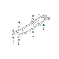 OEM 2008 Ford F-350 Super Duty Lower Insulator Diagram - 7C3Z-1000155-A