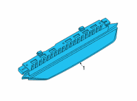 OEM 2020 BMW X6 THIRD STOPLAMP Diagram - 63-25-7-932-698