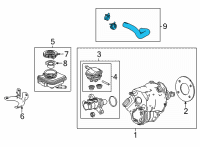 OEM Acura HOSE, RESERVOIR Diagram - 46672-TYA-A00