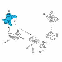 OEM Ford Fusion Front Mount Diagram - BG9Z-6038-A