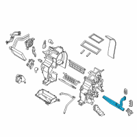 OEM 2012 Kia Rio Core & Seal Assembly-Evaporator Diagram - 971401W010