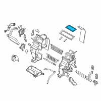 OEM 2015 Kia Rio Seal-Duct NO3 Diagram - 972481W000