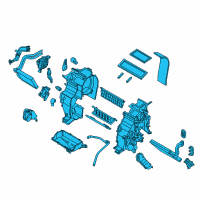 OEM 2012 Kia Rio Heater Complete Diagram - 972001W020