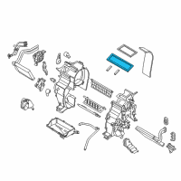 OEM Kia Rio Seal-Duct NO3 Diagram - 972471W000