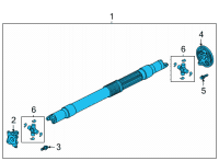 OEM 2022 Ford F-150 SHAFT ASY - DRIVE Diagram - ML3Z-4602-A