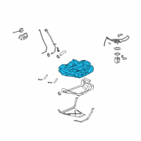 OEM 2008 Chevrolet Malibu Fuel Tank Diagram - 15900761