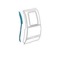 OEM Chevrolet Weatherstrip Diagram - 15298667