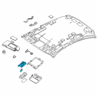 OEM 2021 Infiniti Q50 Lamp Assy-Personal Diagram - 26460-4GA0A