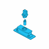 OEM Hyundai Lamp Assembly-License Plate Diagram - 92500-D9000