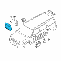 OEM 2014 Ford Flex Module Diagram - DA8Z-19G481-F