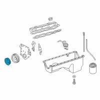 OEM 1996 Ford F-250 Damper Diagram - F81Z-6316-AA