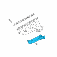 OEM 2021 Ford F-250 Super Duty Heat Shield Diagram - LC3Z-9Y427-C