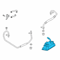 OEM Ford Cooler Diagram - CV6Z-7A095-A