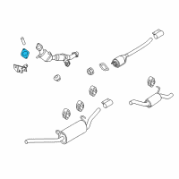 OEM 2010 Ford Transit Connect Pipe Gasket Diagram - 9T1Z-9450-A