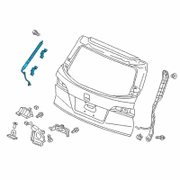 OEM Honda Pilot Motor Assy. Set, Ptg Diagram - 74961-TG7-325