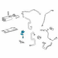 OEM 2012 Toyota 4Runner Air Switch Valve Diagram - 25860-36020