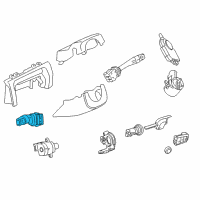 OEM Chevrolet Caprice Switch, Windshield Wiper & Windshield Washer Diagram - 92177961