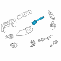 OEM 2011 Chevrolet Caprice Combo Switch Diagram - 92177957