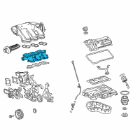 OEM 2013 Toyota Camry Intake Manifold Diagram - 17111-0P030
