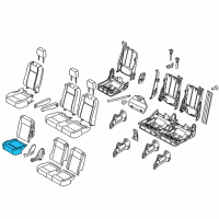 OEM Ford Transit-350 HD Seat Cushion Pad Diagram - CK4Z-9963840-Q