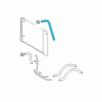 OEM Toyota Corolla Inlet Hose Diagram - 32943-02010