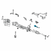OEM 2019 Acura RLX End, Rack Diagram - 53610-TY2-A01