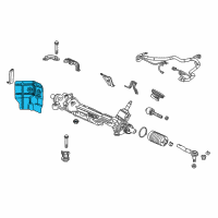 OEM 2016 Acura RLX Baffle, Eps Heat (Driver Side) Diagram - 53692-TY2-A00