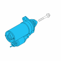 OEM 2015 BMW 528i Starter Diagram - 12-41-7-579-155