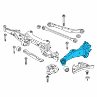 OEM 2017 BMW X1 TRAILING ARM, RIGHT Diagram - 33-30-6-898-964