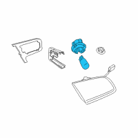 OEM 2012 BMW 328i xDrive Bulb Socket, Black Diagram - 63-21-7-207-528