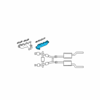OEM Ford Mustang Manifold Diagram - XR3Z-9430-CC
