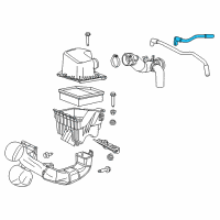 OEM 2016 Dodge Dart Tube-Make Up Air Diagram - 4893140AB