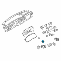 OEM 2010 Ford E-250 Headlamp Switch Diagram - 9C2Z-11654-AA