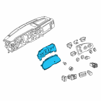 OEM 2013 Ford E-250 Cluster Diagram - BC2Z-10849-CC