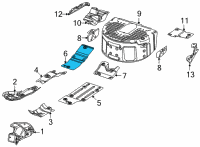 OEM Jeep Wagoneer EXHAUST Diagram - 68426989AA