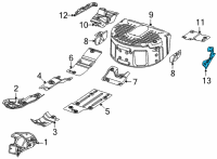 OEM 2022 Jeep Grand Wagoneer EXHAUST Diagram - 68544525AA