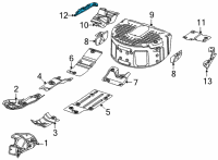 OEM 2022 Jeep Grand Wagoneer EXHAUST Diagram - 68544534AA