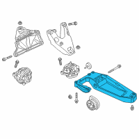 OEM 2015 BMW X3 Gearbox Support Diagram - 22-31-6-786-567
