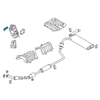 OEM Hyundai Stay-Exhaust Manifold Diagram - 28527-2B770